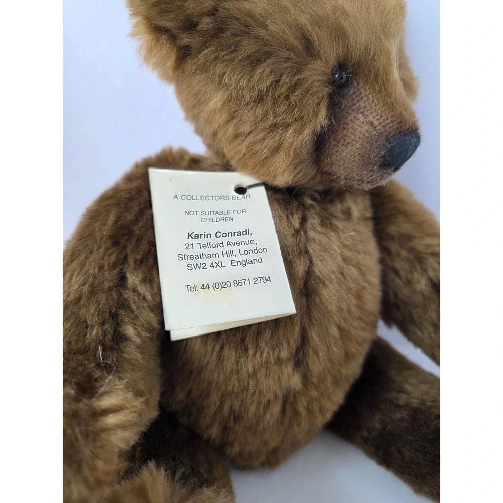 OOAK Artist Teddy Bear Karen Conradi brown bear 12
